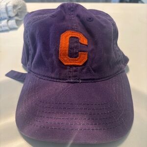 Legacy brand Clemson Tigers dad hat - purple, adjustable